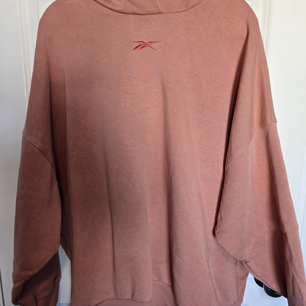 Reebok Pink Oversized Hoodie